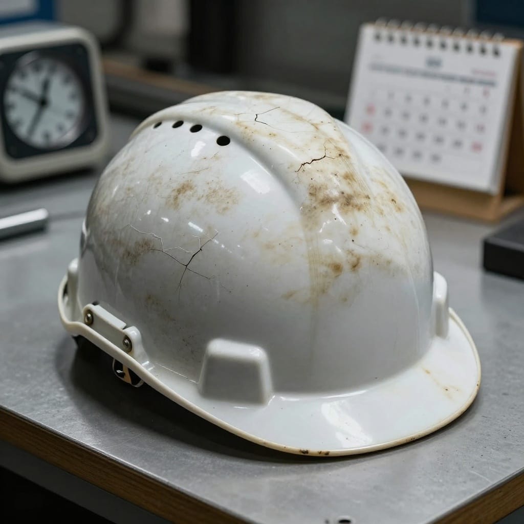 Casco con fecha de caducidad: La ciencia de la fatiga del polímero y la vida útil real