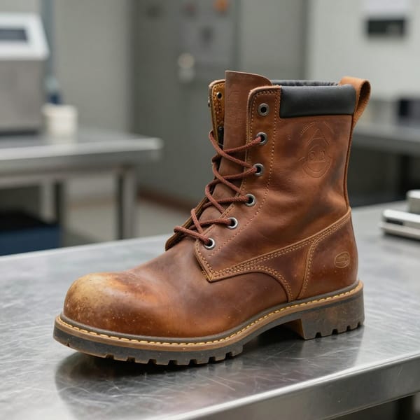 Cómo leer la etiqueta de una bota de seguridad certificada