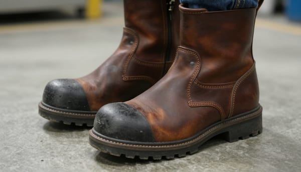 Cómo leer la etiqueta de una bota de seguridad certificada