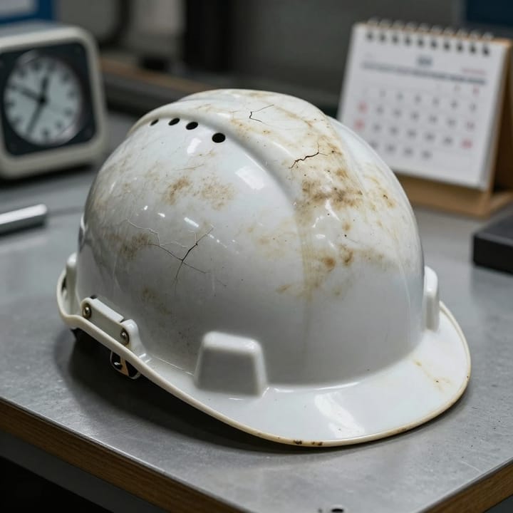 Casco con fecha de caducidad: La ciencia de la fatiga del polímero y la vida útil real